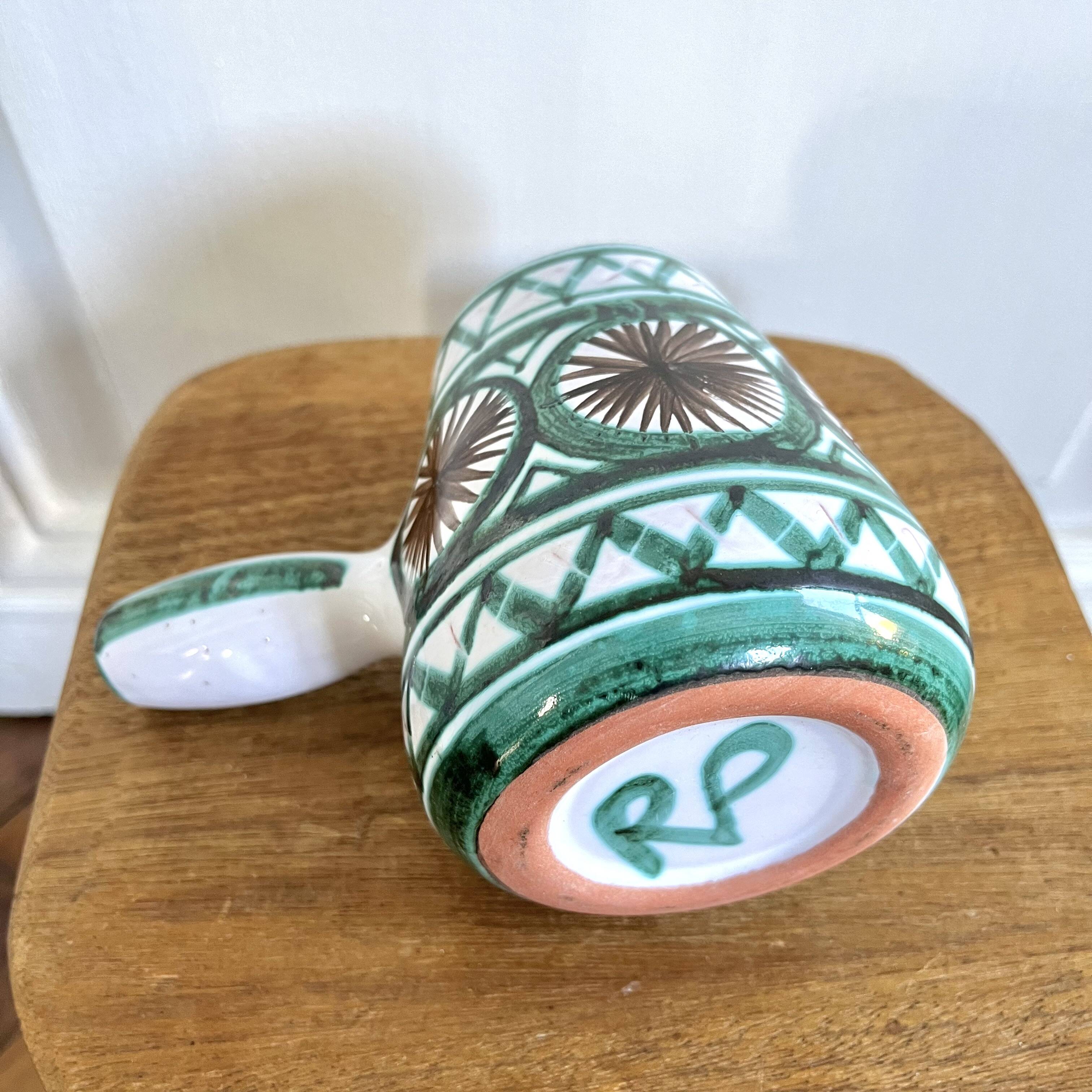 Robert Picault ceramic pots, sugar bowls and jugs