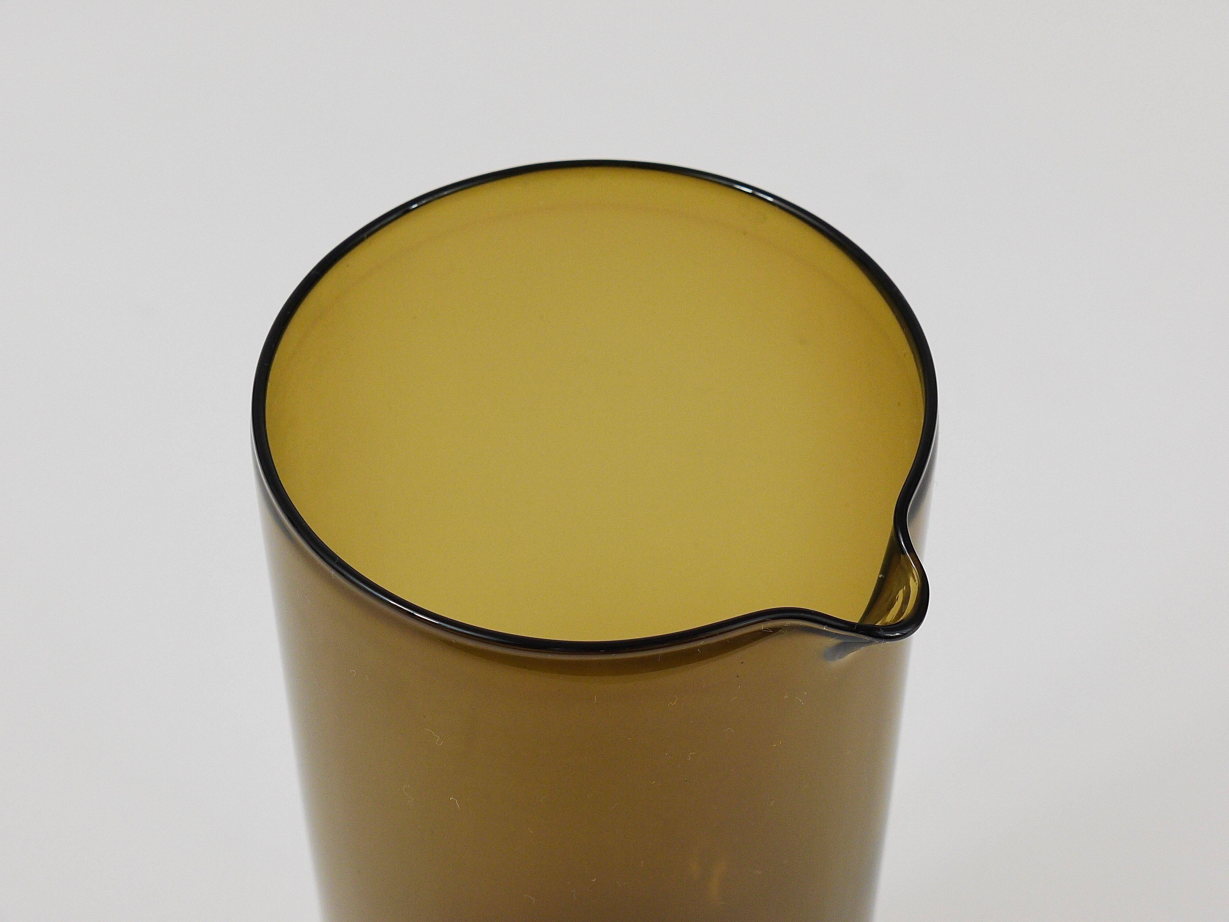 Purtilo glass jug by Kaj Franck, Nuutajärvi Notsjö, Finland, 1950s