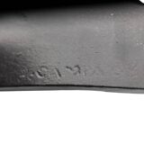 Jean Campa. Geometric sculpture in polished metal. 1980s.