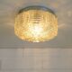 Pair of Wall Sconces / Vintage Ceiling Light / Flush Mount Fixtures 1970's