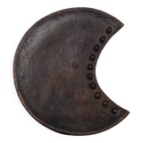 Organic modern wood tray / vide poche, France 1960s