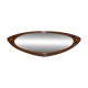 Miroir Art déco XL en marqueterie de bois