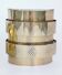 Pair of sculptural wall lights in brass – Werner Schou - Coronell Elektro