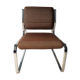 Atal wool and chrome chairs, from the 1970s, set of 2