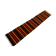 Old Turkish narrow Kilim Runner 275x54 cm, shabby chic, vintage kelim Red Black