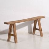 Antique solid wood stool (c.1870) #33