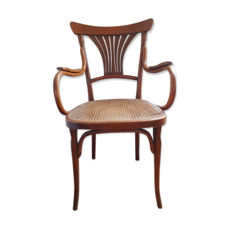 Chaise en bois tourné Jacob & Josef Kohn circa 1900