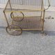 Vintage brass server