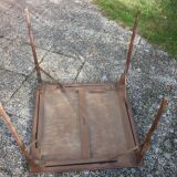 Vintage folding games table