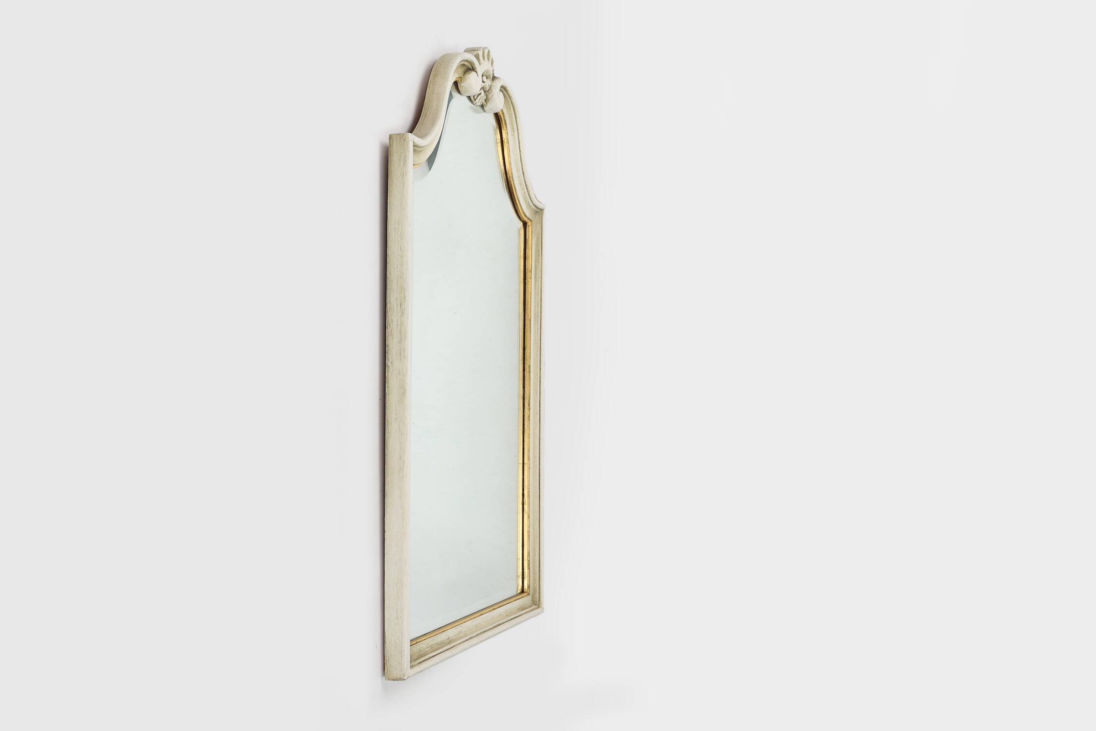 20th Century French beveled Louis XV style mirror