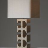 Travertine dorse lamp
