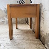 Solid elm bedside table Maison Regain