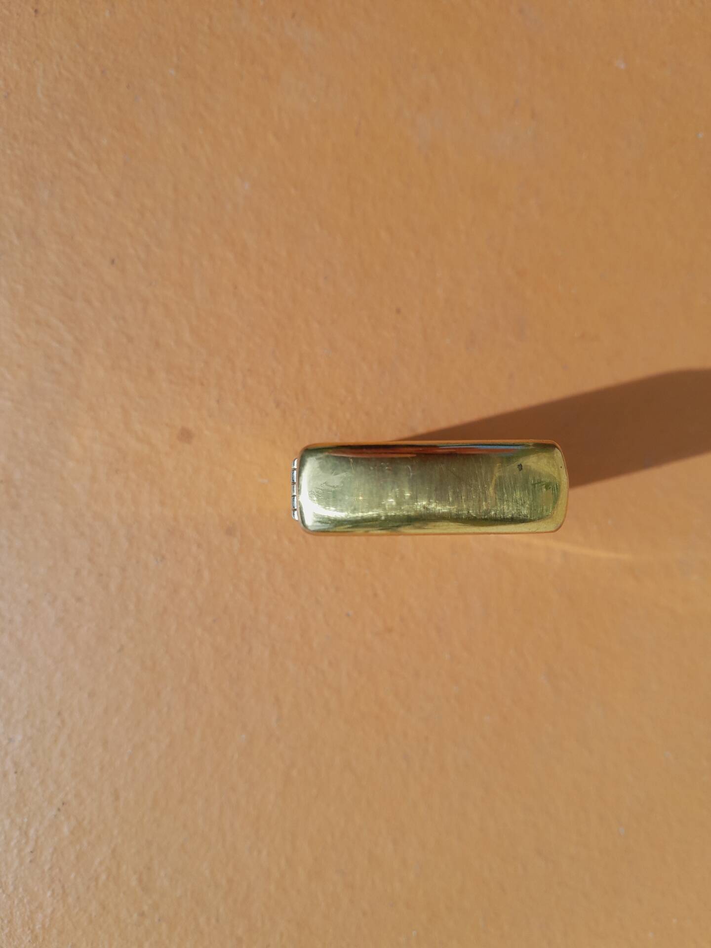 Zippo Slim Venetian Brass Vintage Lighter (1994)