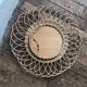 Rattan mirror