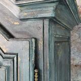 Wardrobe wardrobe de tonges shabby chic patinated