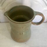 Pichet et ses verres en grès vintage