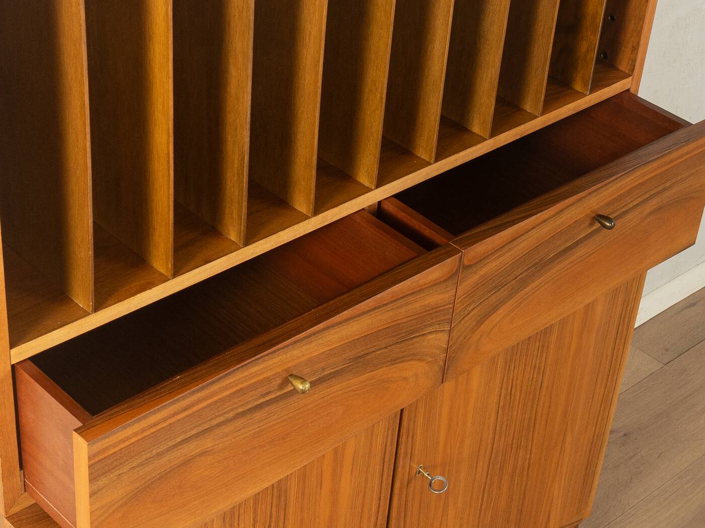 Rare two-piece chest of drawers type 9aF by Georg Satink for WK Möbel, 1950s