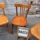 50 mismatched Thonet bistro chairs in bent wood