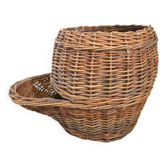Panier à oignons en osier