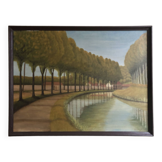 oil painting on canvas HST landscape