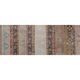 Vintage Turkish hallway rug 76x1 cm