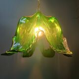 Vintage murano glass pendant light, for Mazzega, 1960s