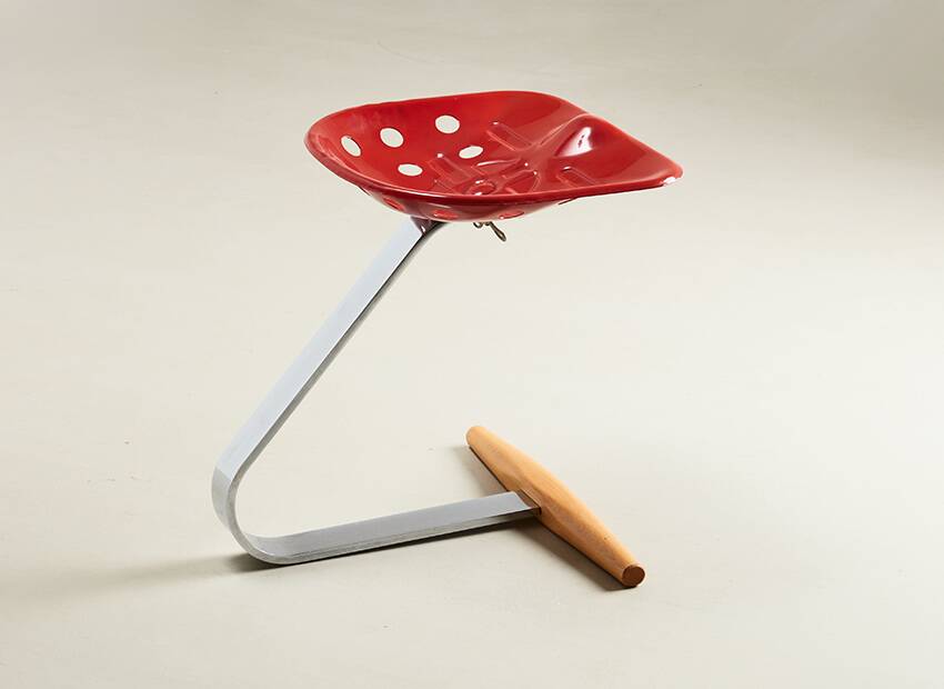 Achille & Pier Giacomo Castiglioni Mezzadro Stool for Zanotta 1957/1980s