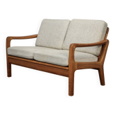Two-seater sofa by Juul Kristensen, Denmark, 1970s.