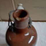 Vintage brown gres bottle