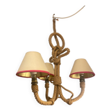 Rope chandelier