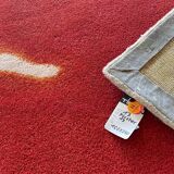 Tapis en laine tufté main Tisca Forster – France des années 1980