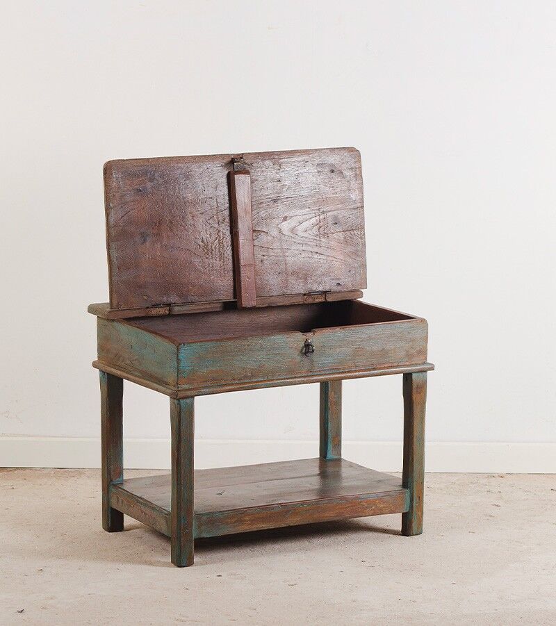 Vintage wooden children's desk