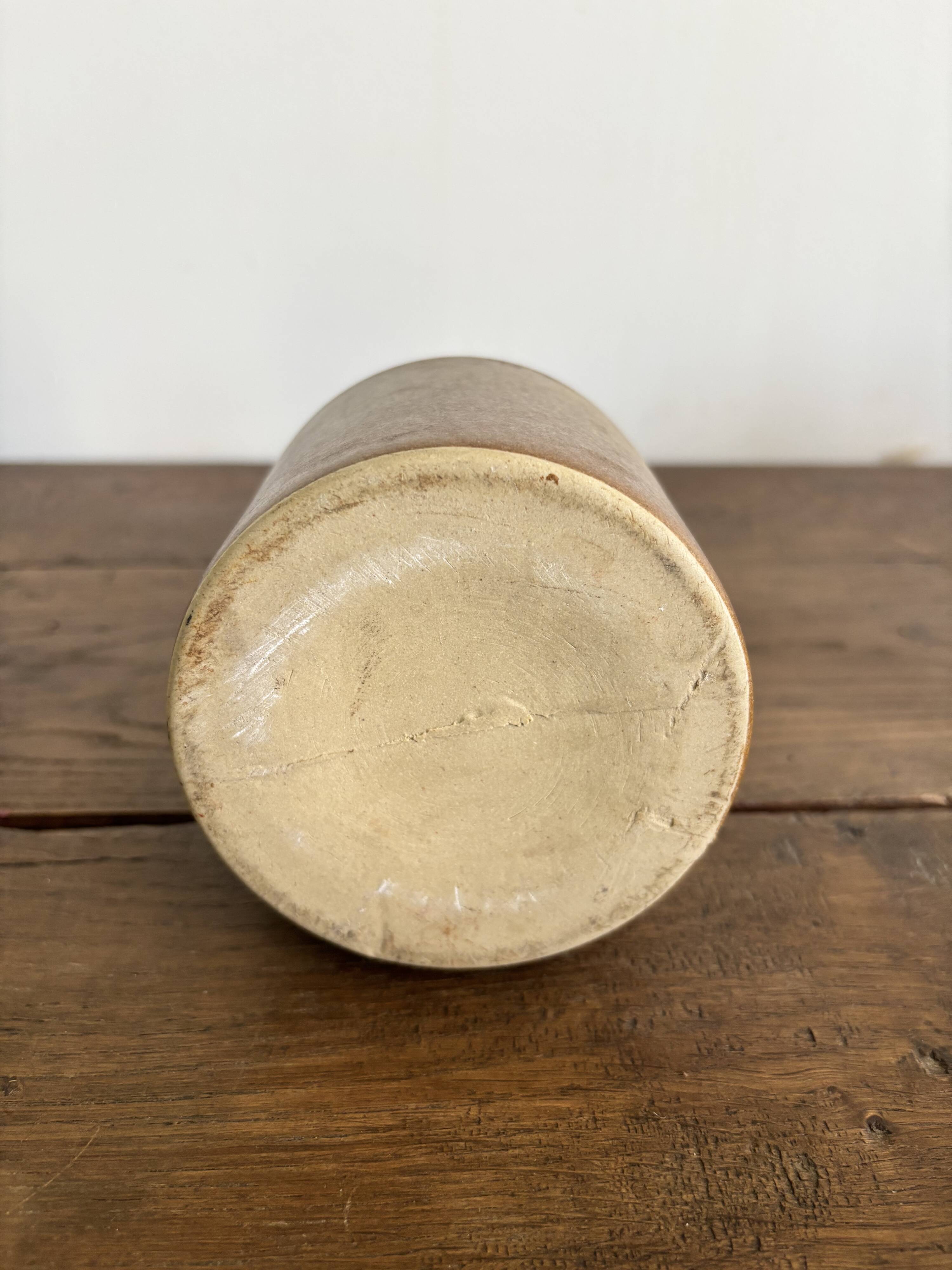 Set of French artisanal stoneware ceramics – 1960s