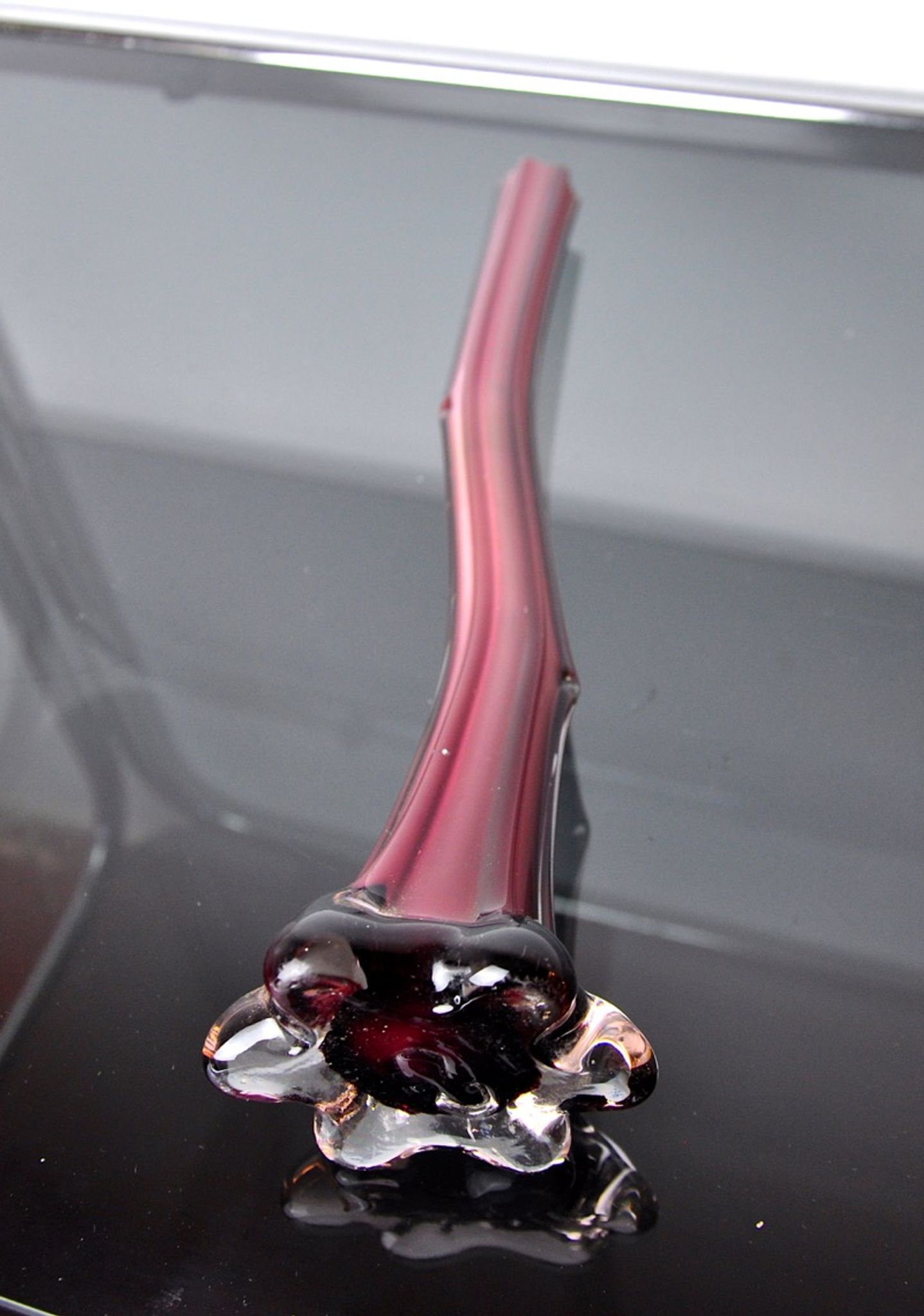 Purple Soliflore in Murano glass, Italy, 1960