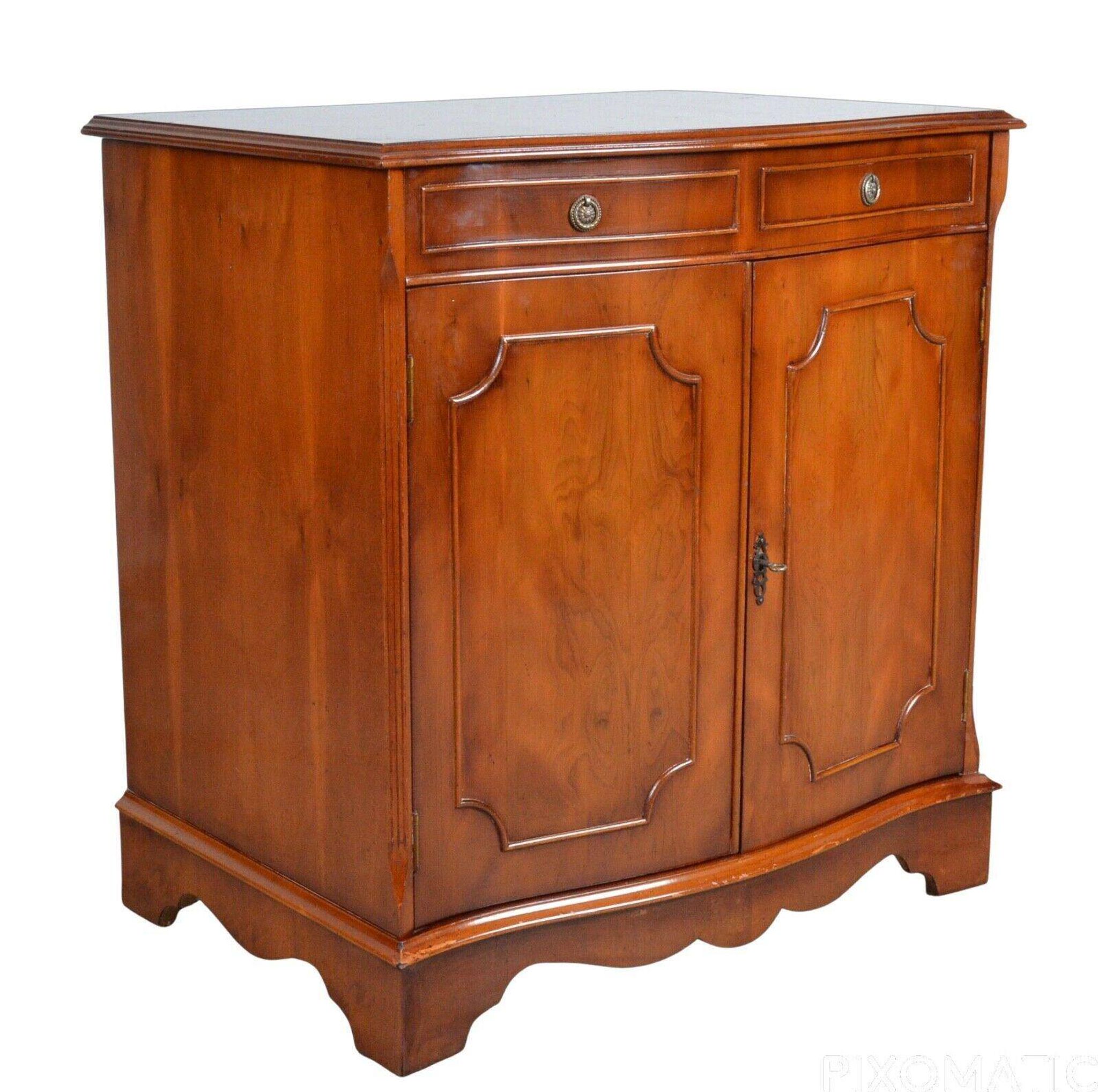 Vintage walnut TV cabinet