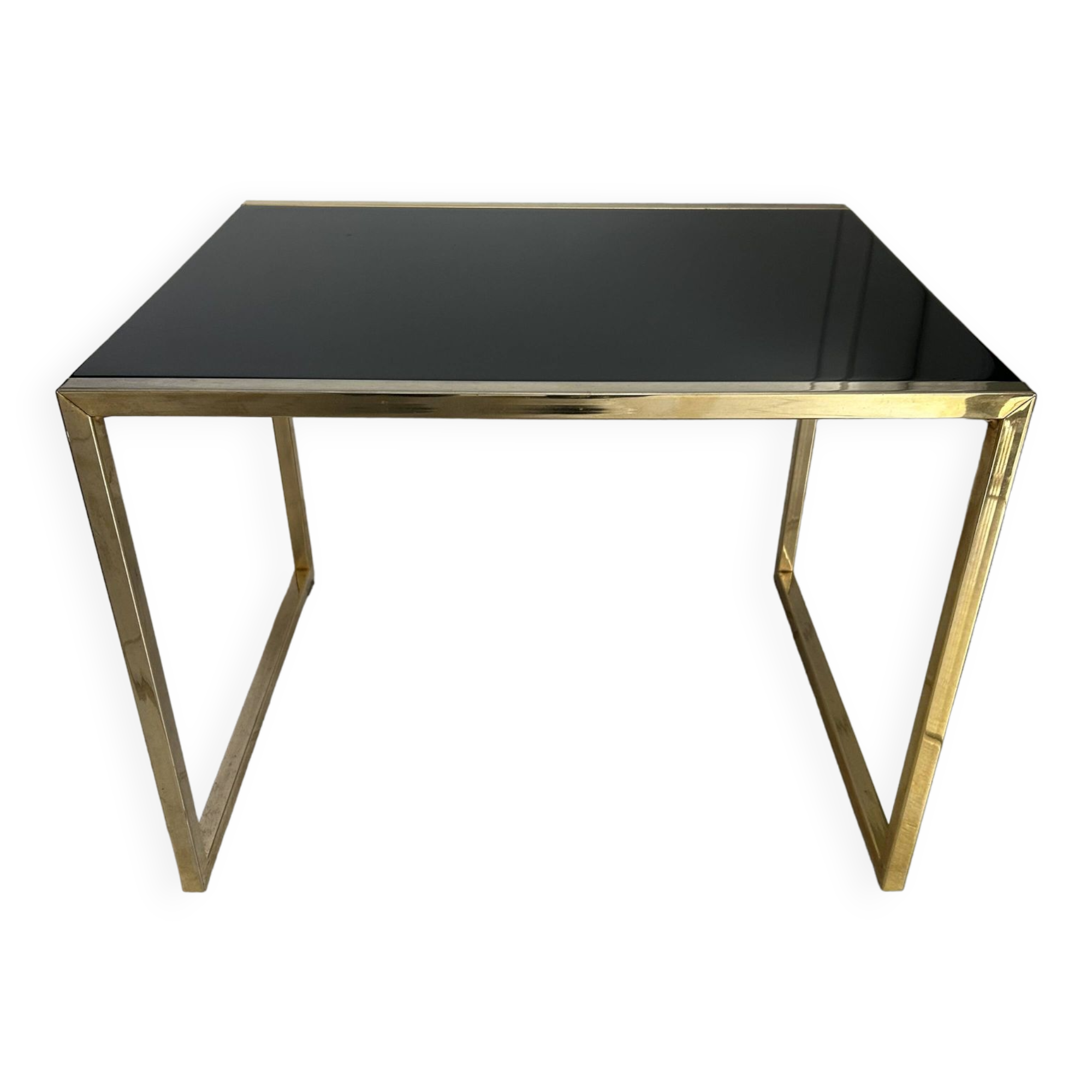 Golden side table