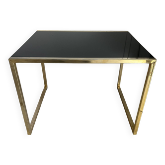 Golden side table