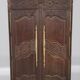 Large Norman wedding wardrobe from the 19th century.