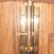Double oriental door and its frame