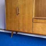 Highboard, living room furniture teak 60s vintage Danish