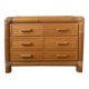 Commode italienne en bambou et rotin