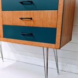 Vintage wooden chest of drawers