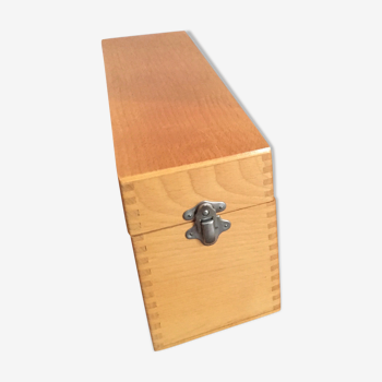 Boîte en bois, accessoire de rangement, bureau