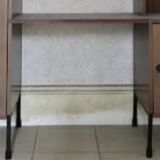 Vintage Scandinavian teak bookcase Minvielle, Vintage furniture