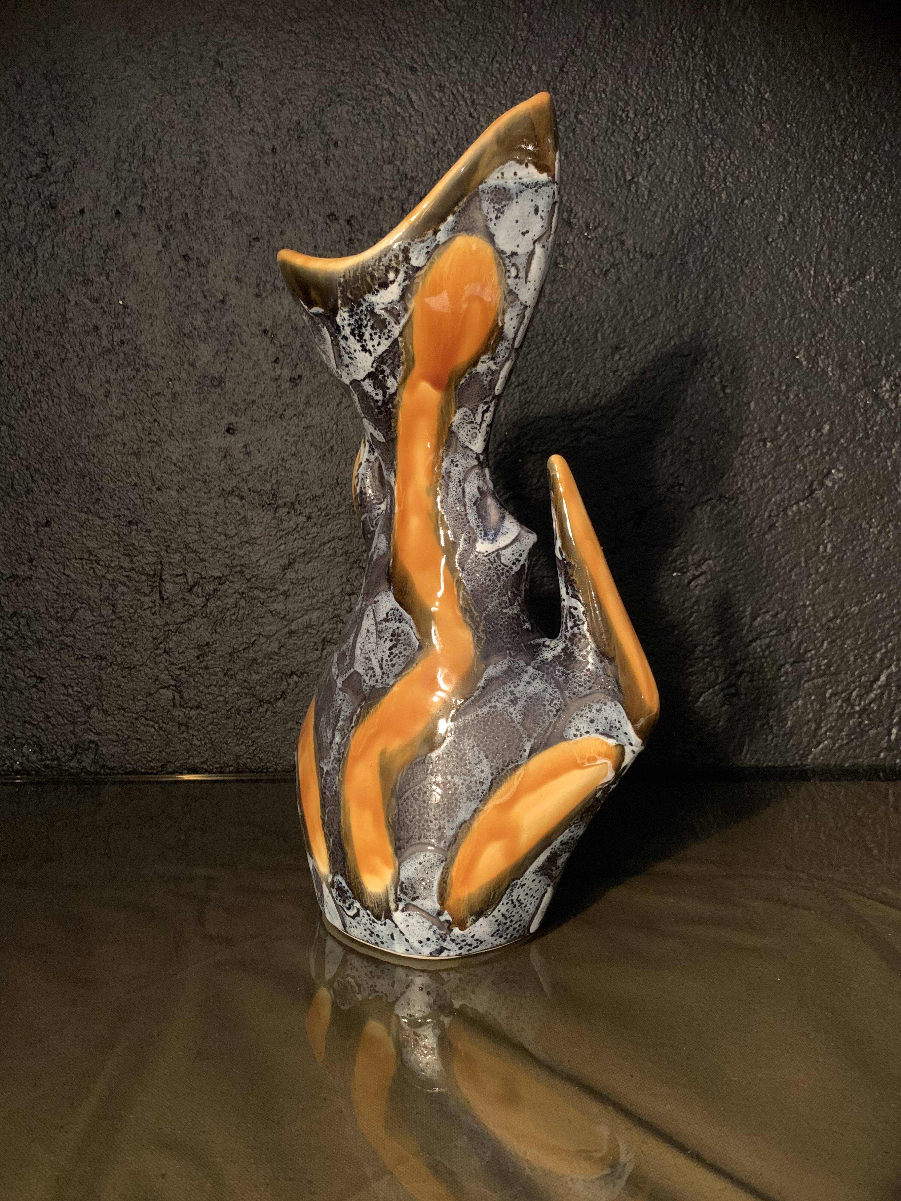 Le Vaucour pour Vallauris ceramic vase 1960