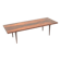 Large rare mid century rosewood coffee table from the 1960s