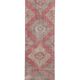 Vintage Turkish hallway rug 82x405 cm