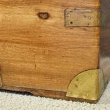 Marine trunk in camphor wood, India – Late 19th century