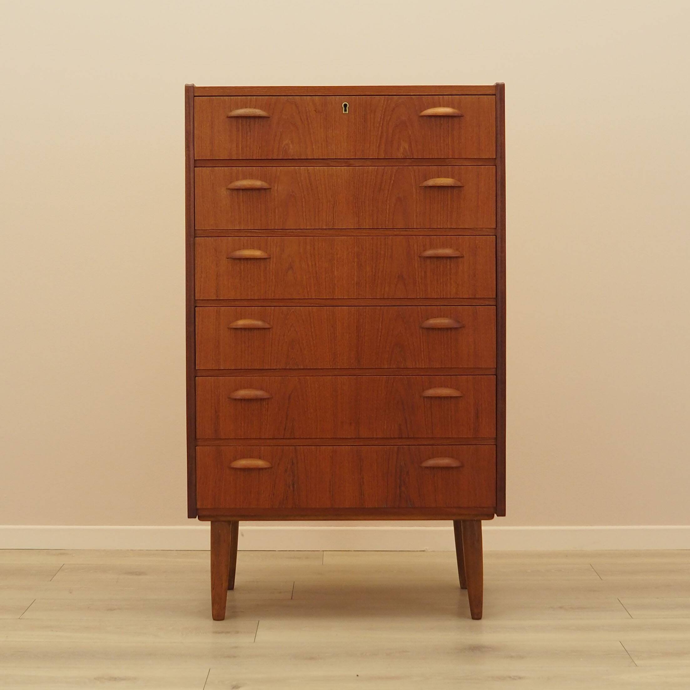 Commode en teck, design danois, années 1970, fabriquée au Danemark