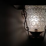 Golden metal lantern 1950